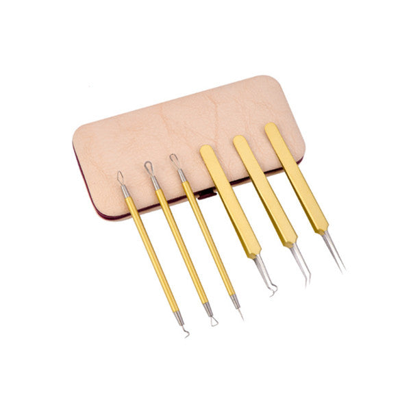Blackhead Removal Tool And Pimple Popper Kit Rose Gold