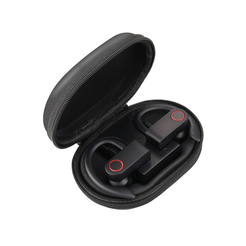 Bluetooth 5.0 True Stereo Wireless Headset With Charging Bin Earplugs Sports Headphones
