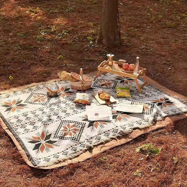Boho Throw Blankets Picnics For Home Outdoor Travel Camping