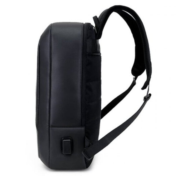 Business Backpack 17 Inch Laptop Anti Theft Bag Black