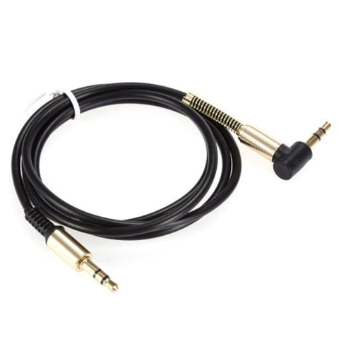C20 3.5Mm To L Bend Section Interface Audio Cable 1M Black