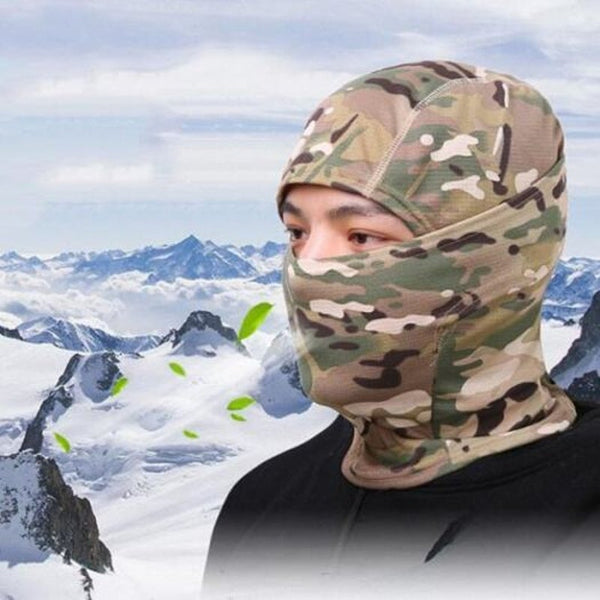 Camouflage Ninja Riding Headscarf Anti Terrorism Mask Multi B
