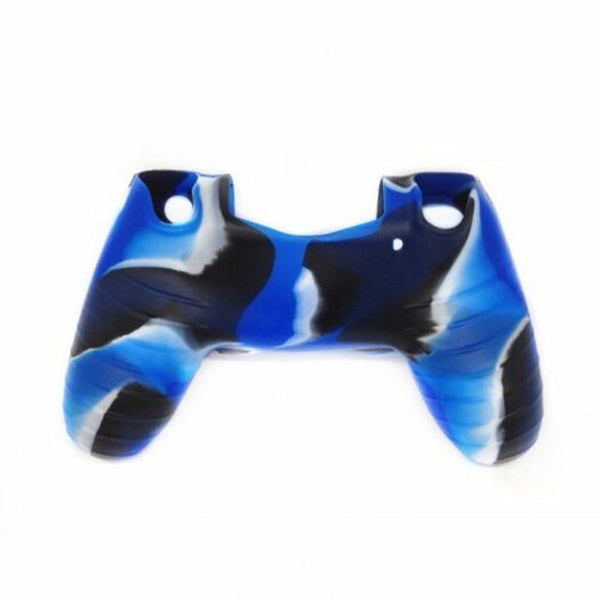 Camouflage Silicone Rubber Skin Grip Cover Case For Playstation 4 Ps4 Controlle 001