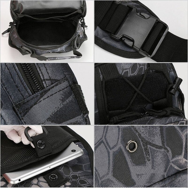 Camouflage Tactic Chest Bag 07