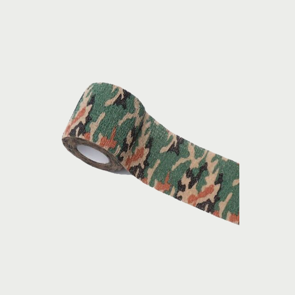 Adhesive Bandage Athletic Tape 5Cm X 4.5M Camouflage Sports Army Green