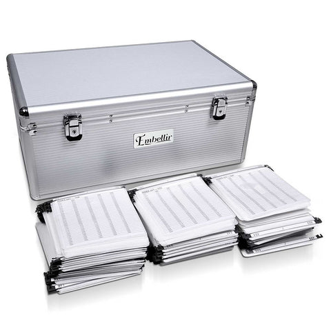 Embellir Cd Case Dvd Cases Storage Box 500 Discs Aluminium Folders