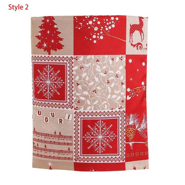 Chair Sofa Covers Christmas Back Cute Pattern Protective