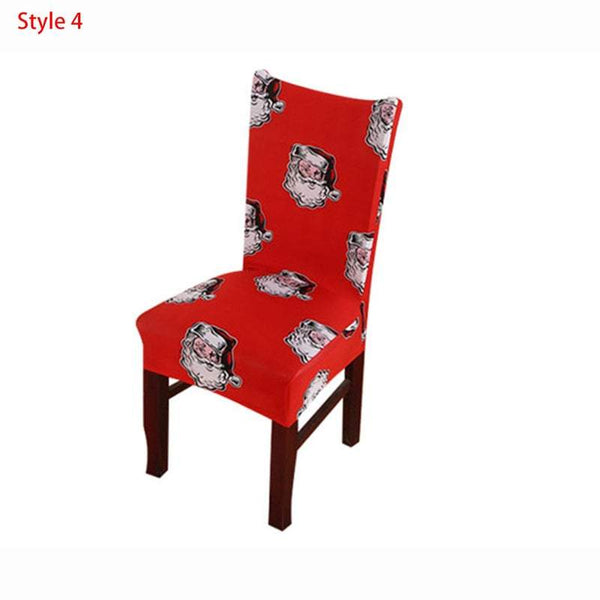 Chair Sofa Covers Christmas Elastic Slipcover Soft Stretch Protective