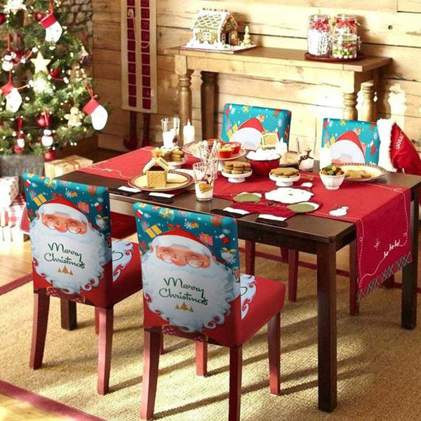 Chair Sofa Covers Christmas Stretch Removable Washable Dining