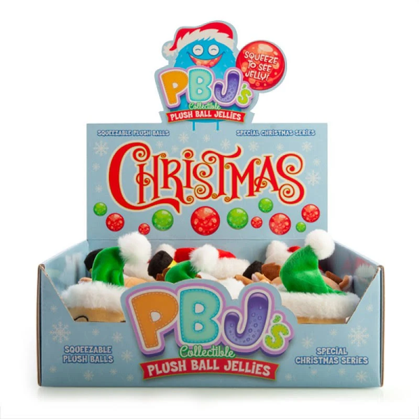 Christmas Plush Ball Jellies - (Selected At Random)