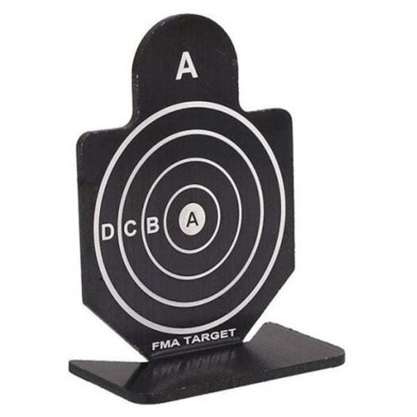 Circular Pattern Metal Practice Target Shooting Black