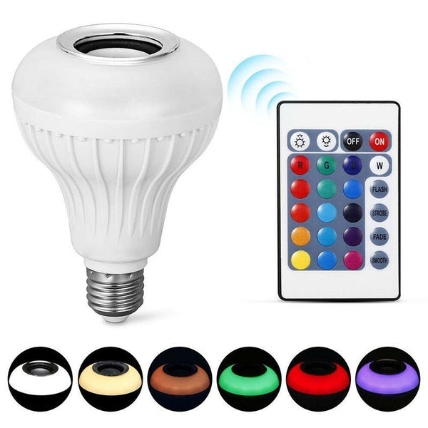 Color Changing Led Speaker Bulb