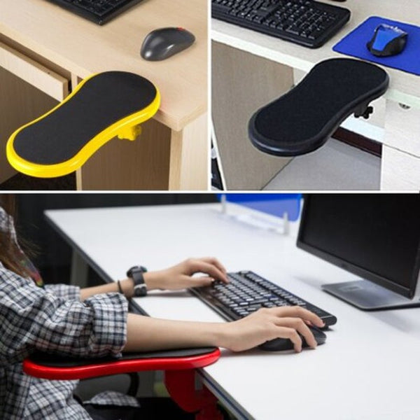 Comfortable Arm Support Computer Hand Pallet Mouse Pads Black
