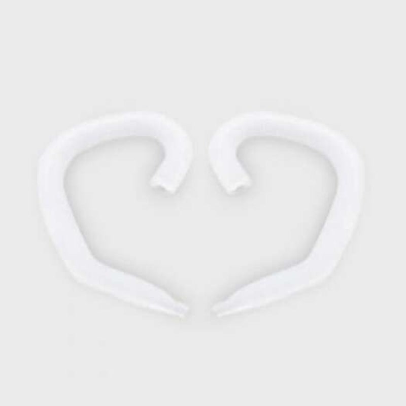 Comfortable Silicone Ear Hooks White