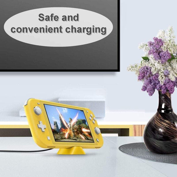 Gaming Compatible With Nintendo Switch Lite And Switch's Charging Dock Small Types Port Charger Station Yellow