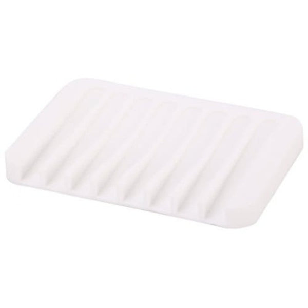 Convenient And Creative Silicone Soap Rack White