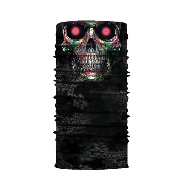Cool Robot Skeleton Halloween Mask Scarf Joker Headband Balaclavas For Cycling 4