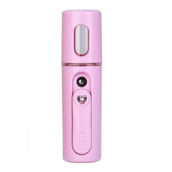 Cosmetic Tool Face Care Nano Sprayer Skin Moisturizing Beauty Atomizer Pink 1Pc