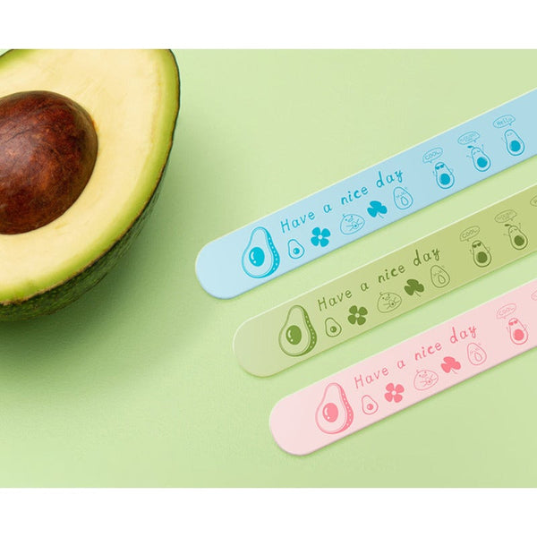 Creative Kids Safety Watch Fan Usb Charging Summer Funny Cartoon Ruler Wrist Gift Soft Leaves Touch And Stop Avocado Green