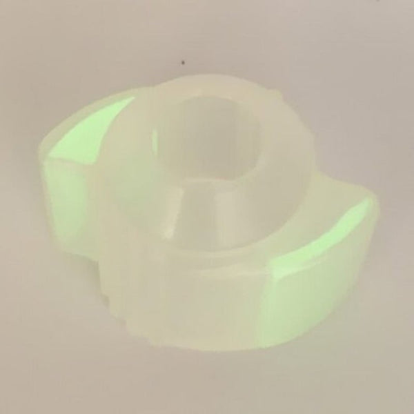 Creative Luminous Soft Knob Cover Thickening Door Lock Non Slip Sleeve 2Pcs Transparent