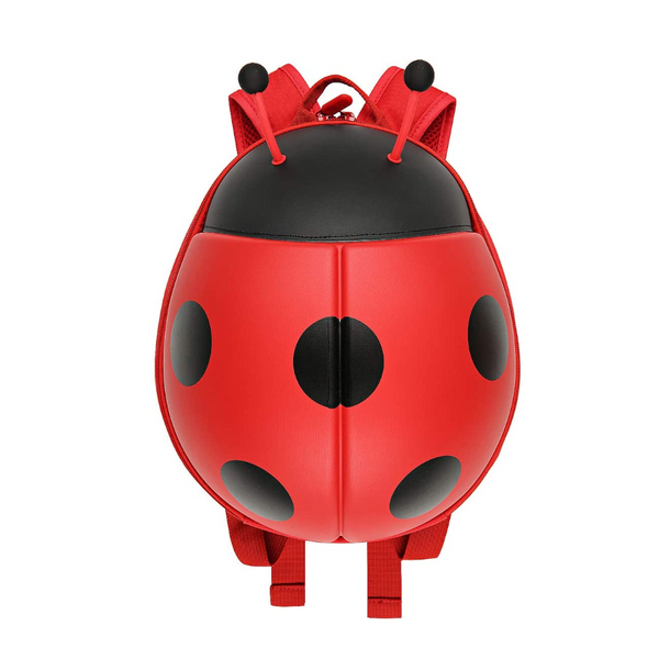 Fashion Ladybug Shape Kids Backpack Schoolbag For Children