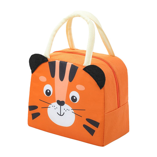 Cute Cartoon Animal Lunch Bags For Kids Box Carry Tote Picnic Case Storage