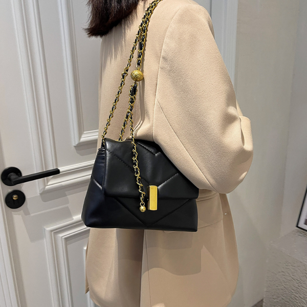 Cute Chain Small Pu Leather Crossbody Bags For Women Shoulder Handbags Women's Branded Fashion