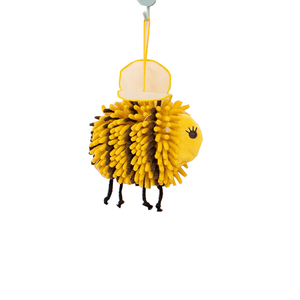 Cute Hanging Bee Shape Chenille Hand Towel