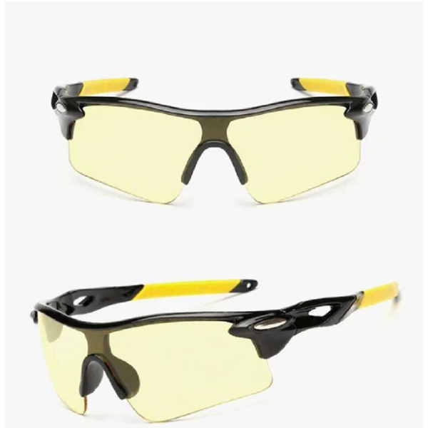 Cycling Eyewear Outdoor Sunglass Uv400 Riding Sports Sunglasses Glasses Yellow