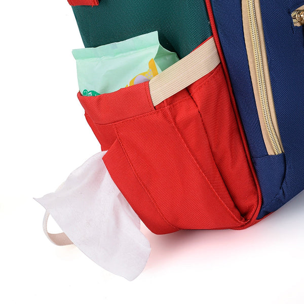 Separate Dry And Wet Multi Functional Nappy Bag