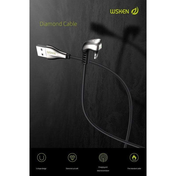 Mobile Phone Accessories Data Cable 1.2M 5V 2.1A Wire Usb Lightning Port Quick Charge Fast Charging Transmission Shaped Line For Iphone Xr Max Xs 8 7 Plus Ipad
