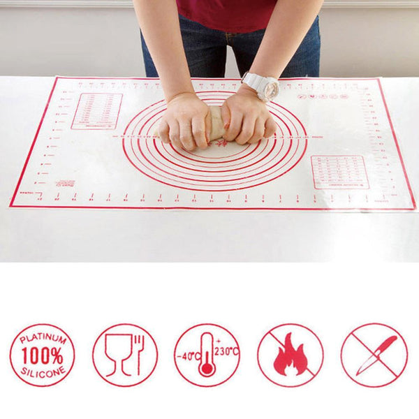 Non Stick Silicone Rolling Dough Pastry Tools Baking Mat