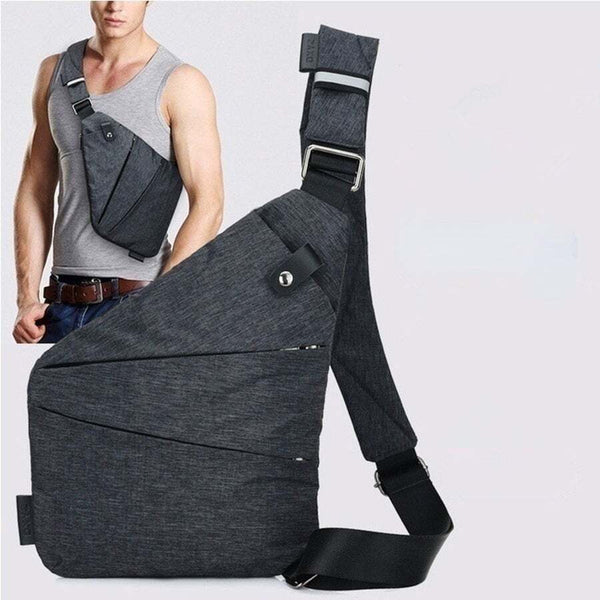 Single Shoulder Bags For Men Waterproof Nylon Crossbody Male Messenger Chest