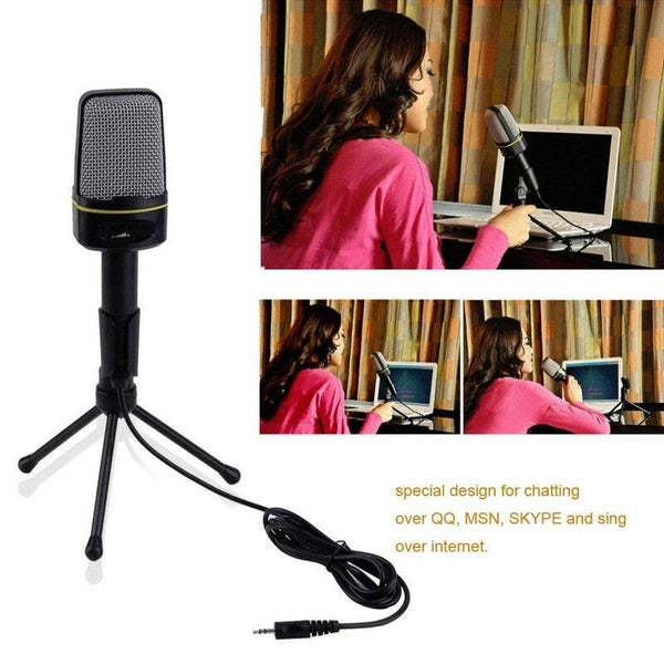 Microphones Desktop With Tripod Professional Podcast Studio Laptop / Pc For Recording Vocals And Acoustic Instrument Singing