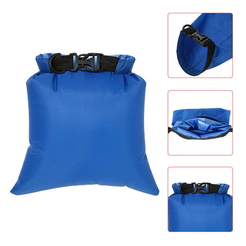 Pack Of 3 Waterproof Bag 3L5l8l Outdoor Ultralight Dry Sacks For Camping Hiking Traveling Color3