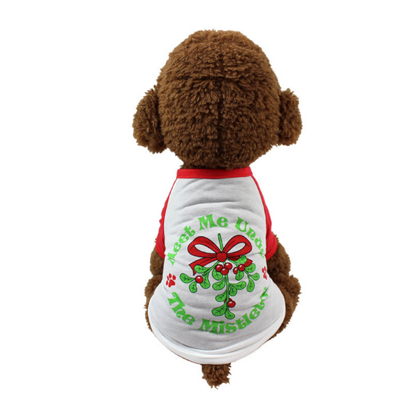 Dog Christmas Sweater Pet Apparel