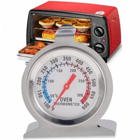 Stainless Steel Oven Cookware Mini Thermometer Barbecue Home Cooking 50-300/100-600