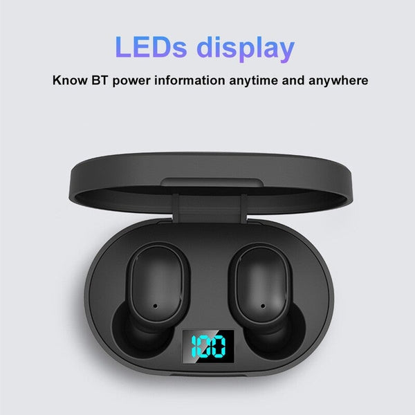 E6s Intelligent Bt Earphone Stereo Sports Headphone Wirelessly Earbuds