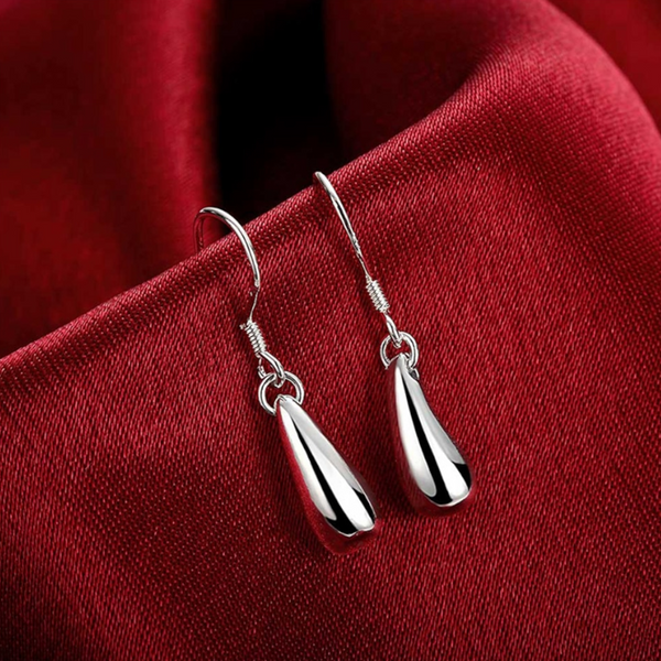 Earrings Drop 925 Sterling Silver Waterdrop Dangle Hook