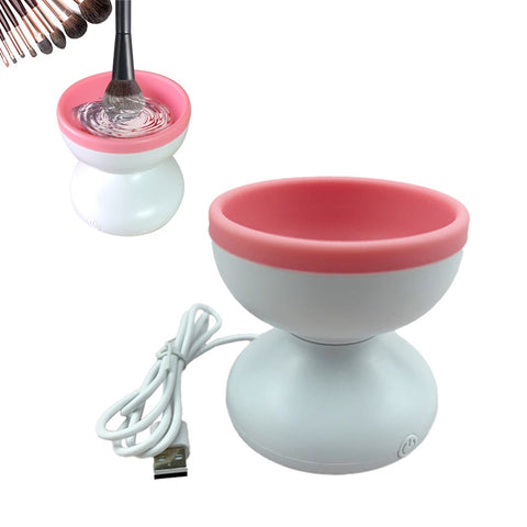 Electric Makeup Brush Cleaner Machine Usb Cosmetic Cleaning Tools