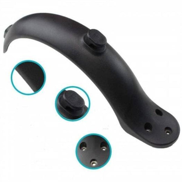 Electric Scooter Tire Mud Guard Rear Mudguard For Xiaomi M365 Black