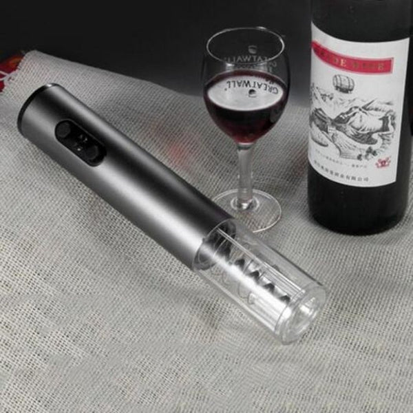 Electric Wine Bottle Opener Set Led Automatic Cork Screw