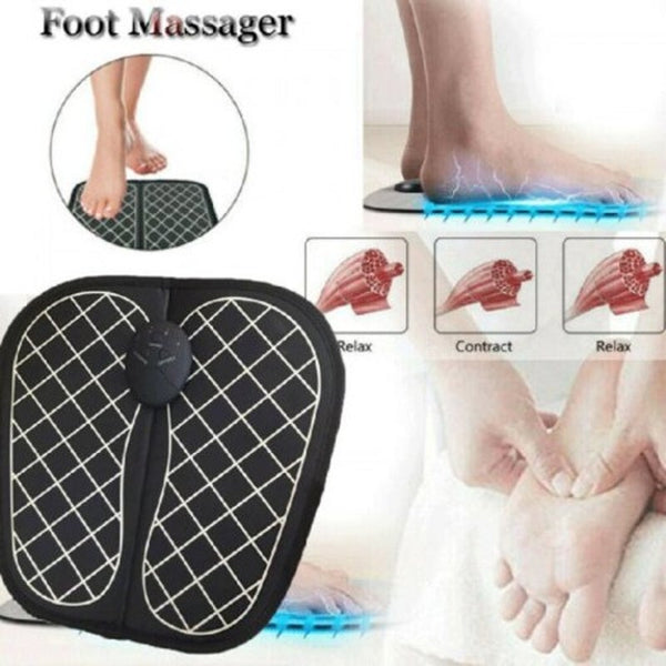 Electric Ems Foot Massager Wireless Feet Muscle Stimulator Abs Physiotherapy