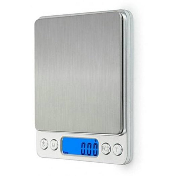 Electronic Digital Jewelry Kitchen Scale 500G / 1Kg 3Kg Silver