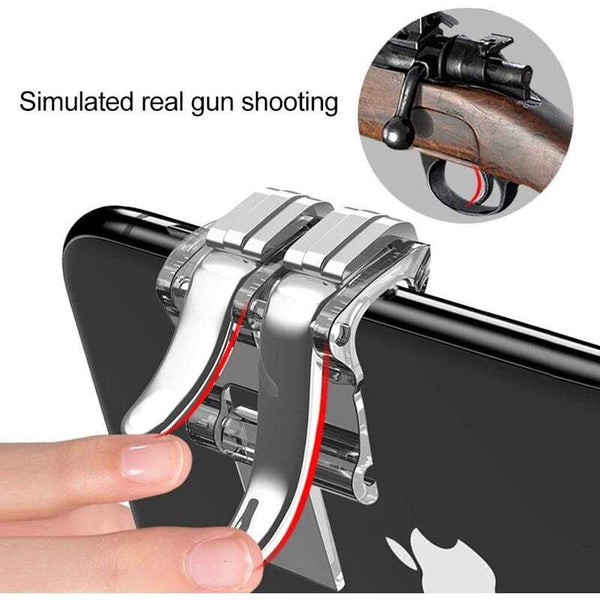 Game Controllers Emish Pubg Mobile Pad Trigger Aim Button L1r1 L2 R2shooter Joystick For Iphone Android Accessories Pads