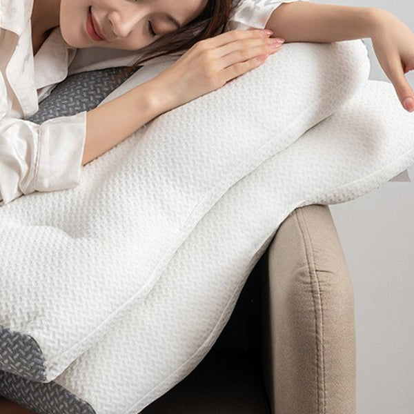 Ergonomic Cervical Neck Traction Pillow Support For Sleeping
