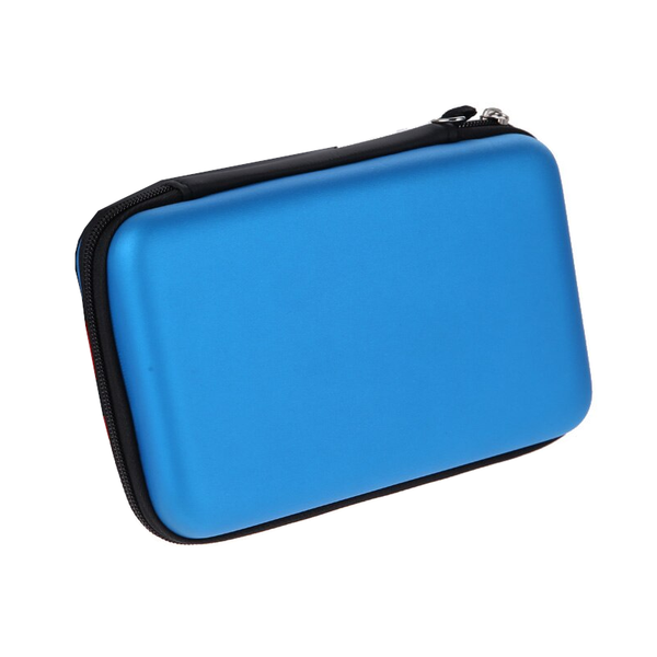 Portable Hdd Eva Carrying Case Bag For Nintendo 3Ds Xl Ll Blue