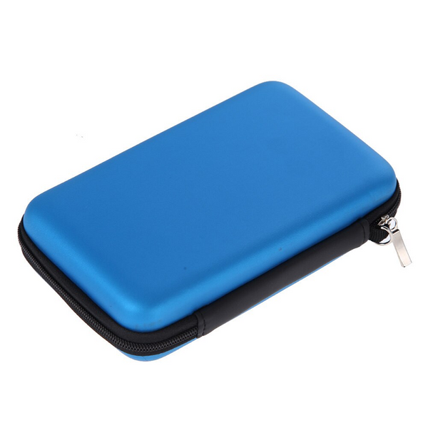 Portable Hdd Eva Carrying Case Bag For Nintendo 3Ds Xl Ll Blue