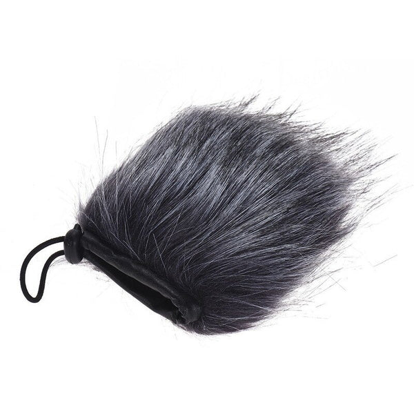 Ey-M24 Furry Outdoor Microphone Windscreen Artificial Muff Cover