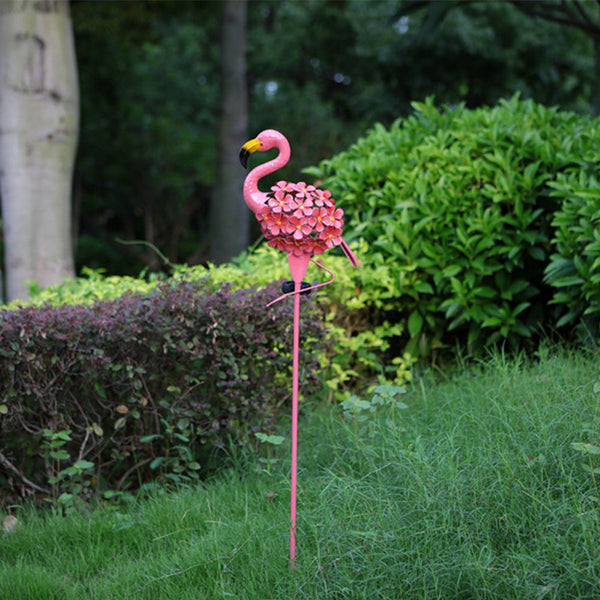 Flamingo Solar Lights Garden Pathway Outdoor Stake